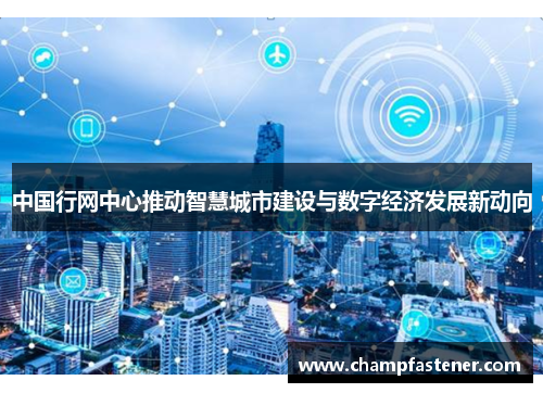 中国行网中心推动智慧城市建设与数字经济发展新动向